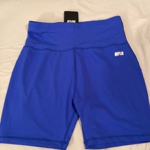 Brand new MFLH royal blue biker shorts.